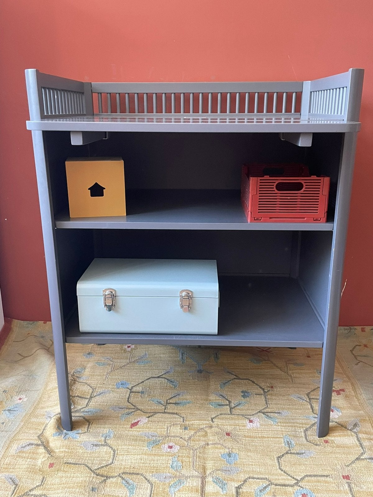 Sebra comode grijs, Kinderen en Baby's, Kinderkamer | Commodes en Kasten, Ophalen, Gebruikt, 50 tot 70 cm, 100 cm of meer