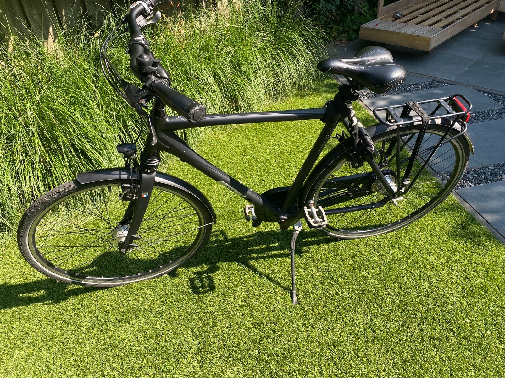 Xelo hetenfiets 28inch, Ophalen, Zo goed als nieuw, Minder dan 10 versnellingen, Overige merken