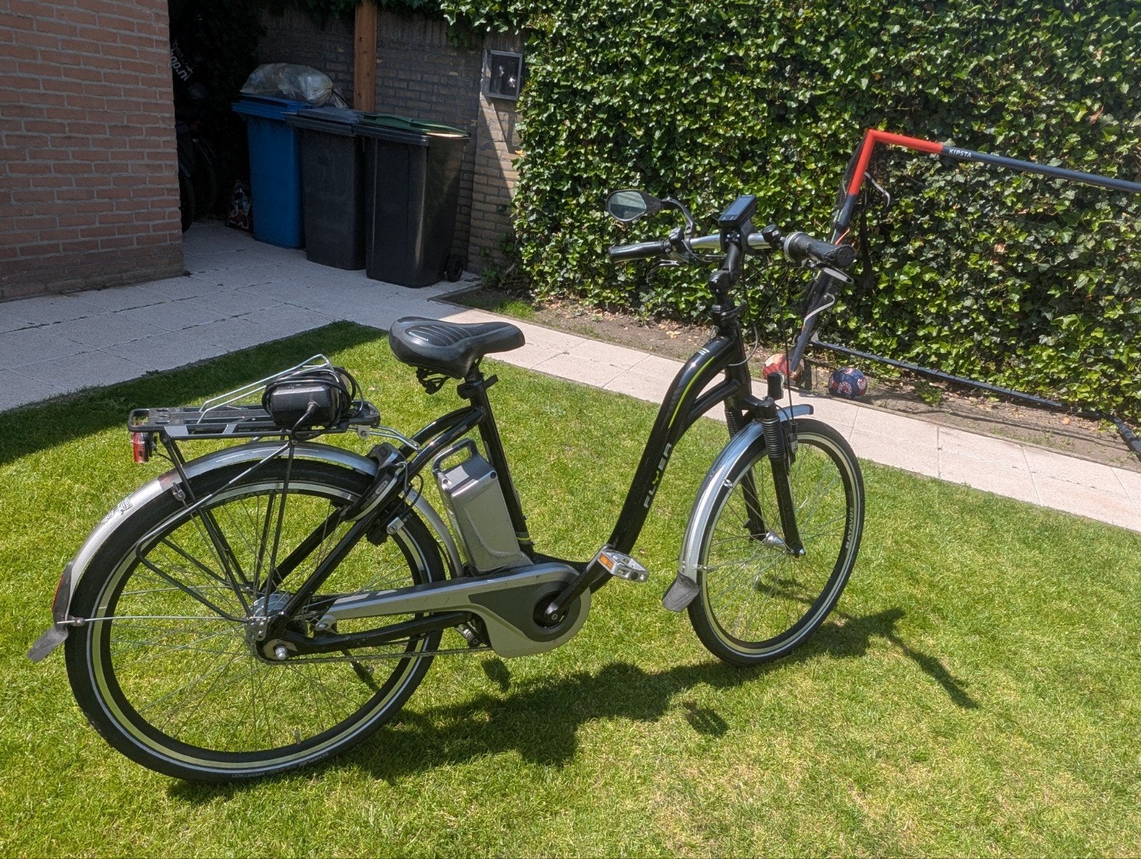 Flyer elektrische fiets - Lage instap C-serie, Gebruikt, 47 tot 51 cm, 50 km per accu of meer, Ophalen