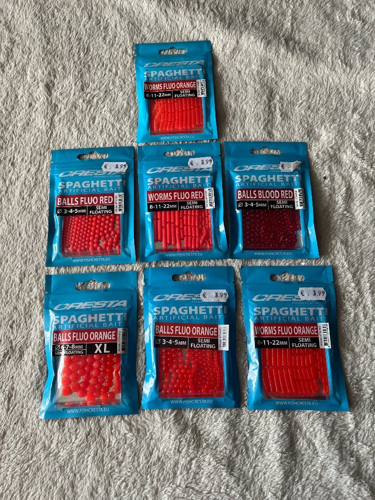 adv 196 / NIEUW mixset 7 pakjes imitatieaas CRESTA, Ophalen of Verzenden, Nieuw, Overige typen