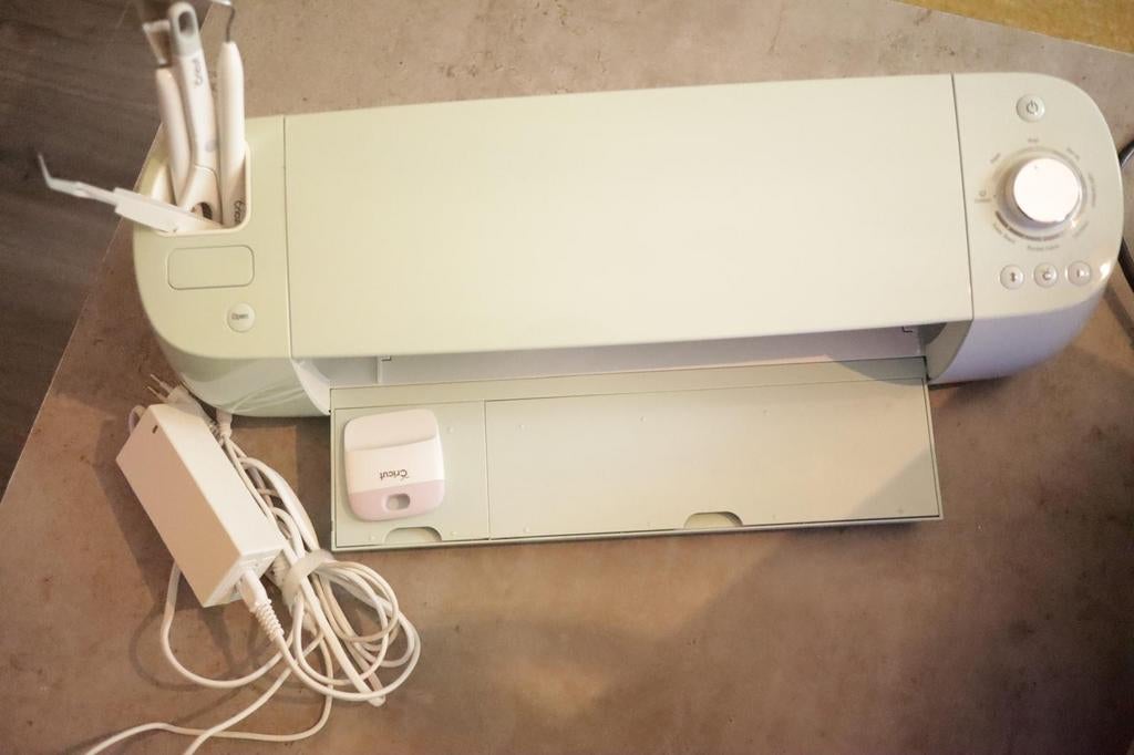 Cricut Explore Air 2 – mintgroen + tools – werkt goed, Ophalen