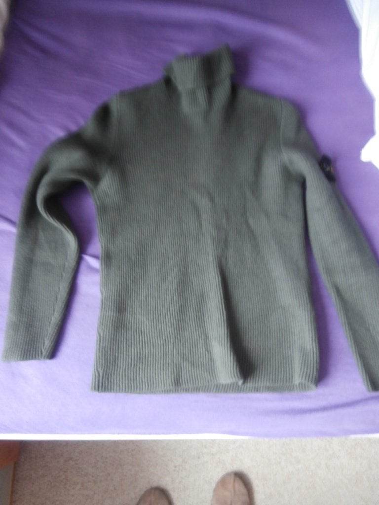 trui coltrui Stone Island maat L leger groen, Ophalen of Verzenden, Groen, Maat 46 (S) of kleiner, Stone Island