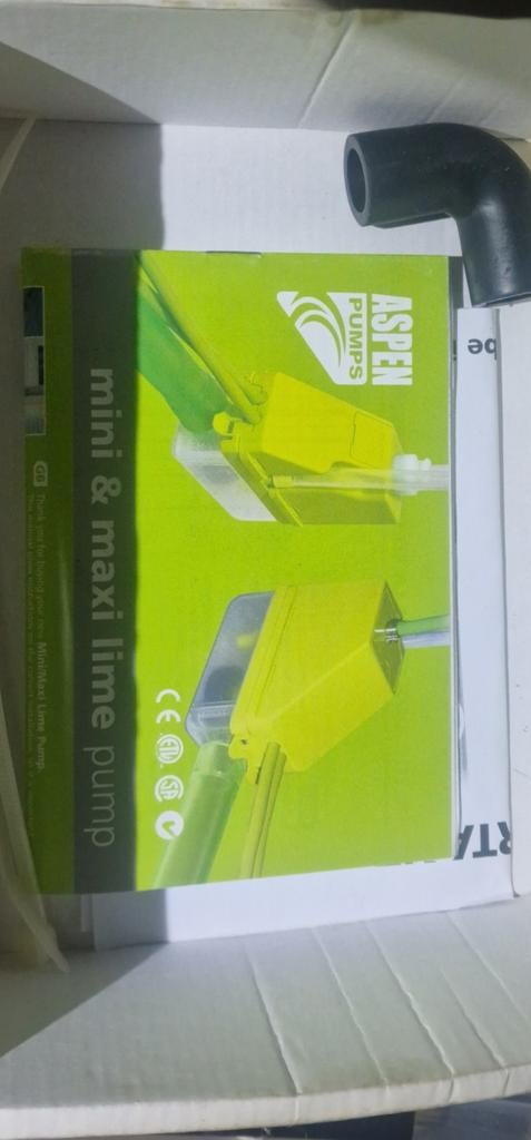 Aspen Mini & Maxi Lime Pomp - Nieuw in doos, Verzenden, Nieuw, Elektrisch, Overige typen