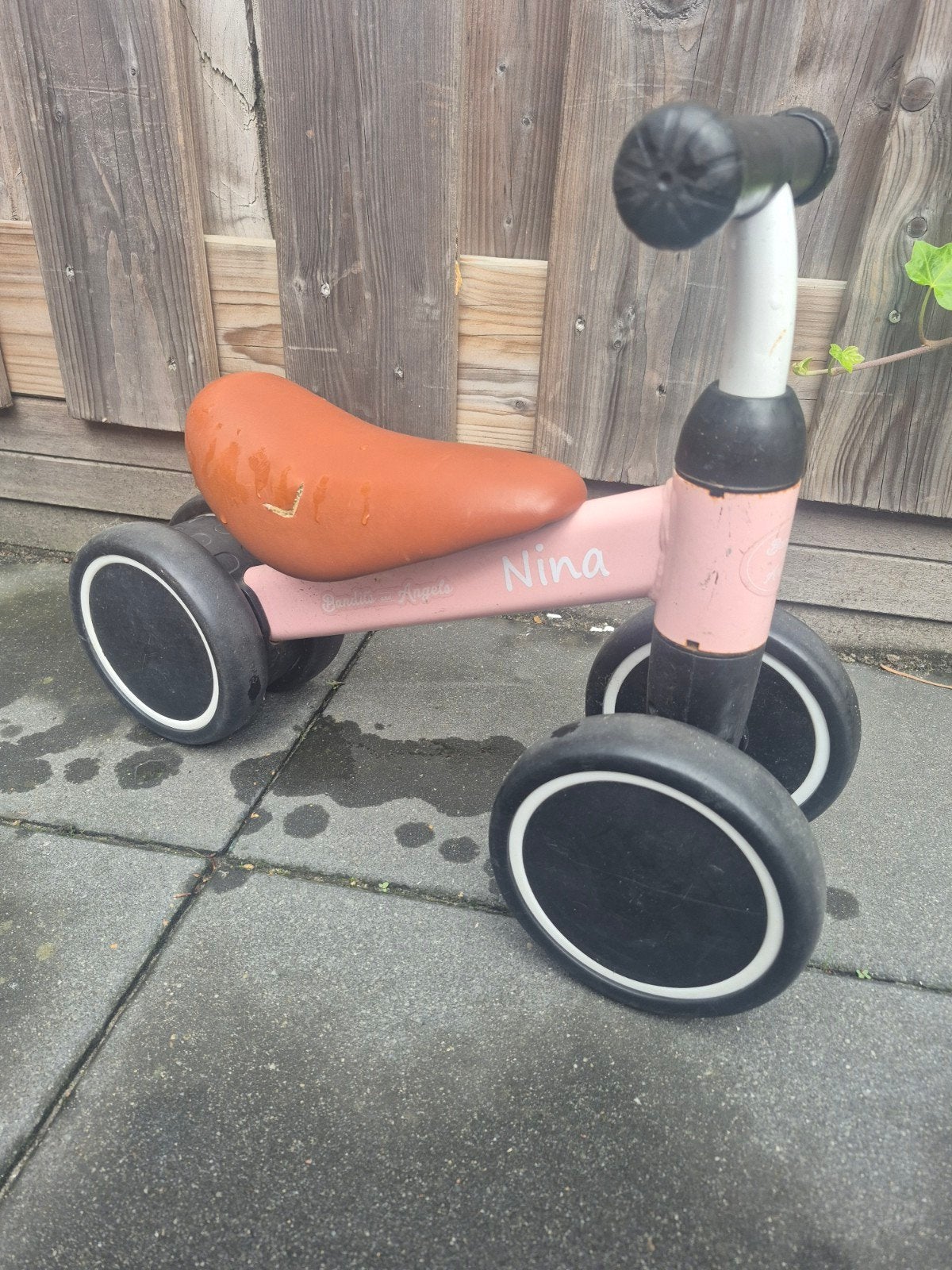 Roze loopfietsje  voor de allerkleinsten, Ophalen, Gebruikt, Loopfiets