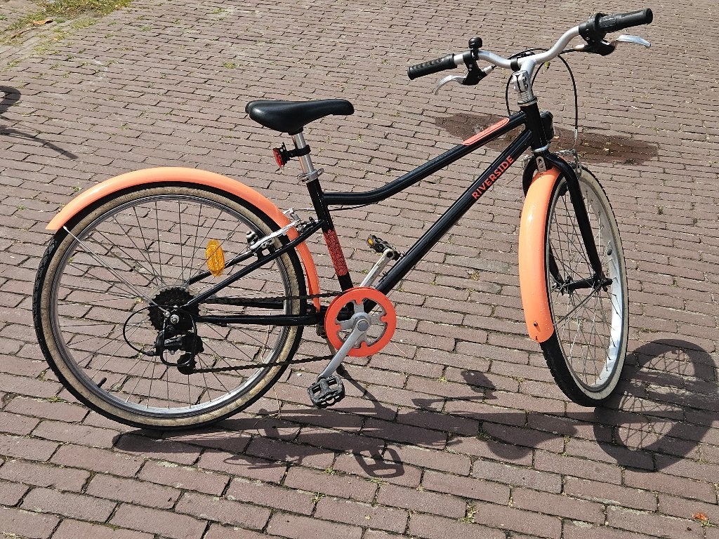 24" meisjesfiets, Fietsen en Brommers, Fietsen | Meisjes, Ophalen, Velgrem, Versnellingen, BTWIN