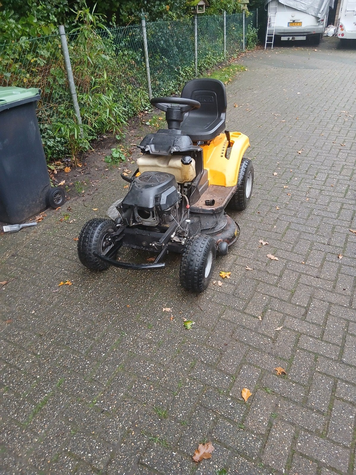 stiga tornado 2098 (voor onderdelen), Tuin en Terras, Ophalen, Gebruikt, Stiga zitmaaier, Minder dan 90 cm