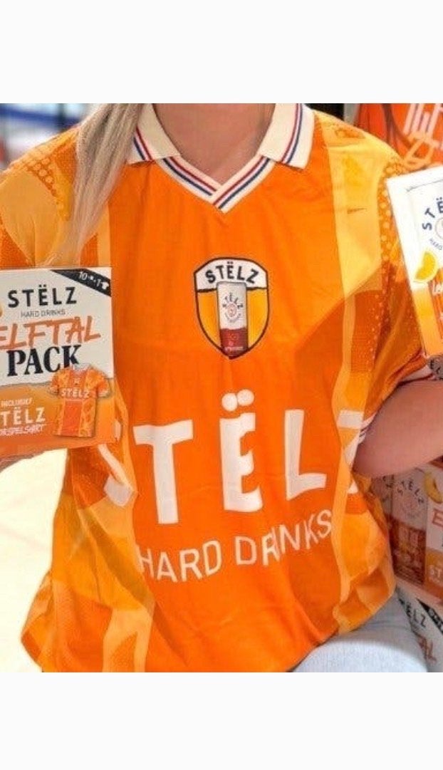 Stëlz Shirt L/XL - Oranje Fan Shirt, Maat 42/44 (L), Nieuw, Oranje, Ophalen of Verzenden