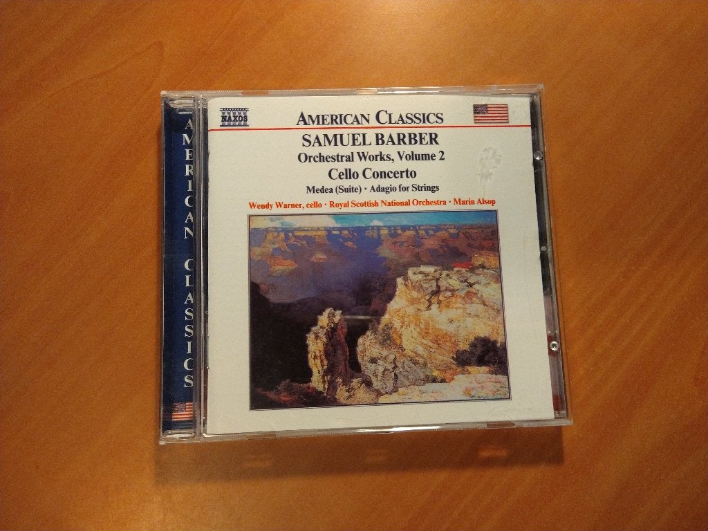 CD Samuel Barber. Orchestral Works, Volume 2, Ophalen of Verzenden, Classicisme, Zo goed als nieuw, Kamermuziek