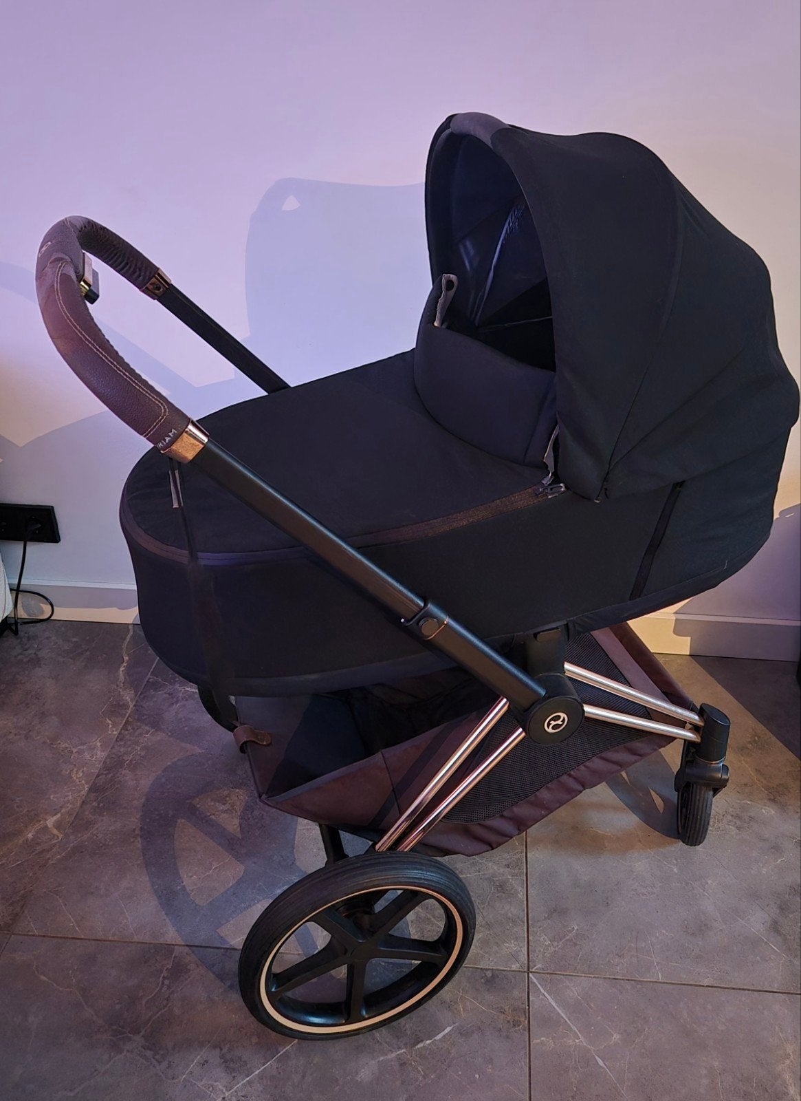 Cybex Priam Rosegold kinderwagen (liefst dit weekend weg), Kinderen en Baby's, Kinderwagens en Combinaties, Ophalen, Overige merken