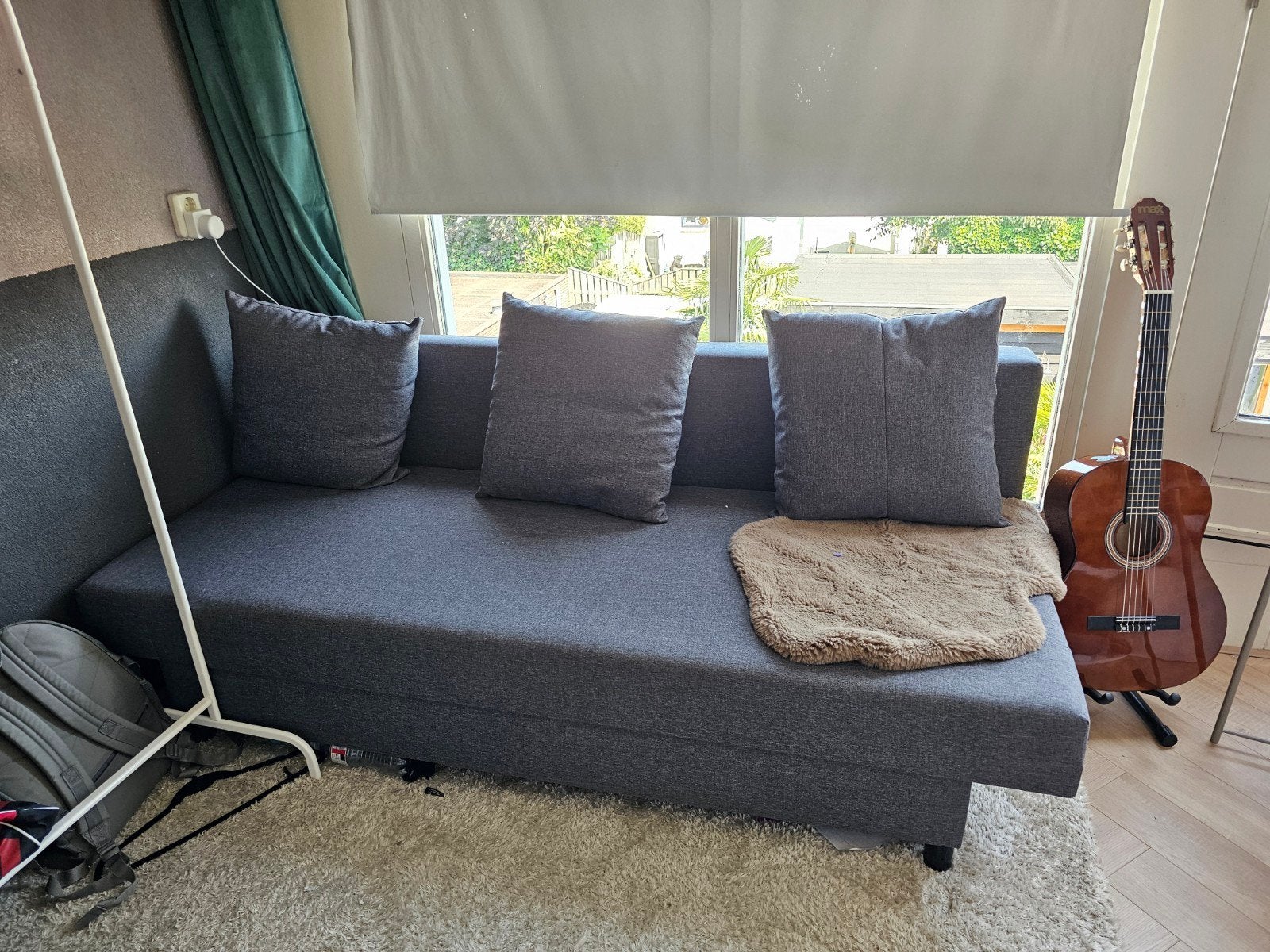 Slaapbank met opbergruimte - 140x200 cm, Huis en Inrichting, Slaapkamer | Slaapbanken, Ophalen of Verzenden