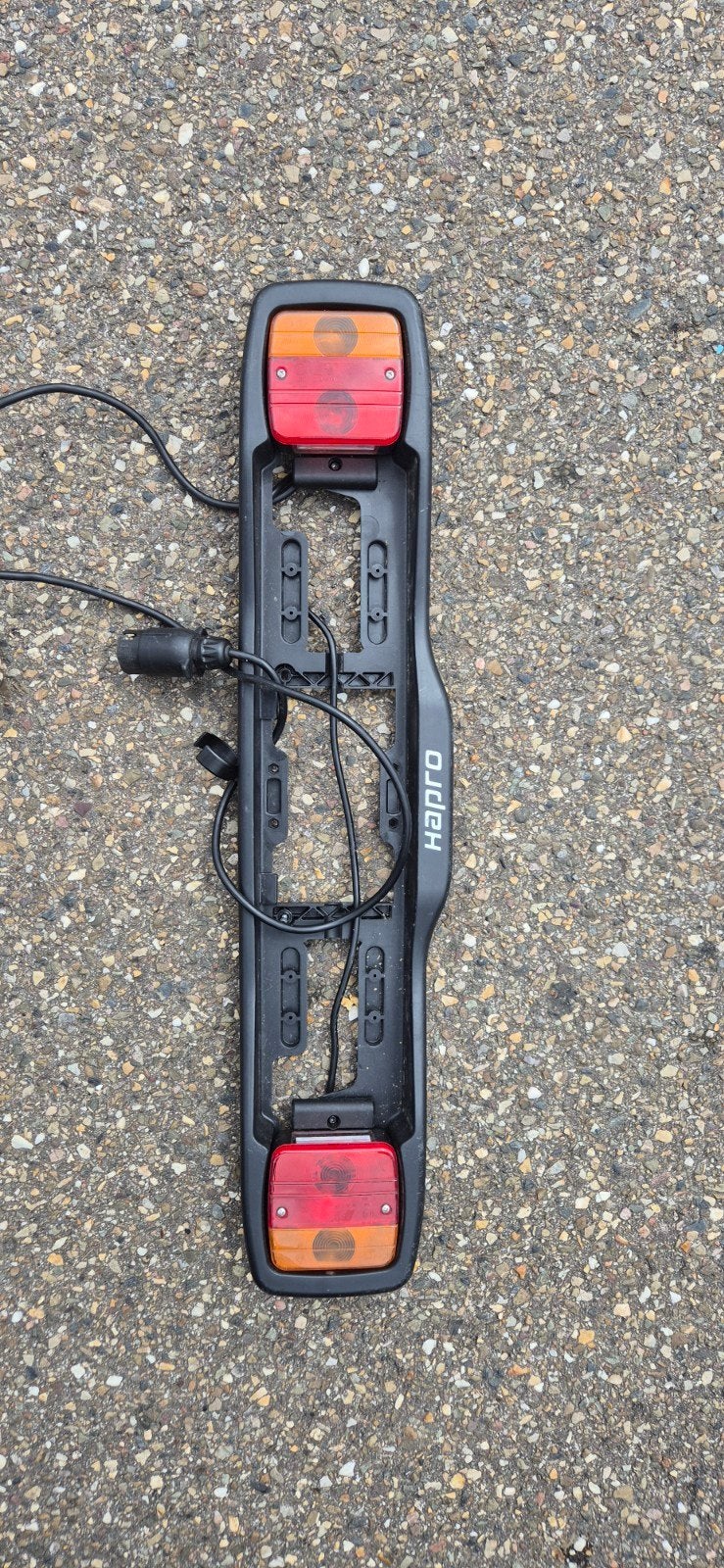 Hapro fietsendrager verlichting / achterlichten, Ophalen of Verzenden, Gebruikt