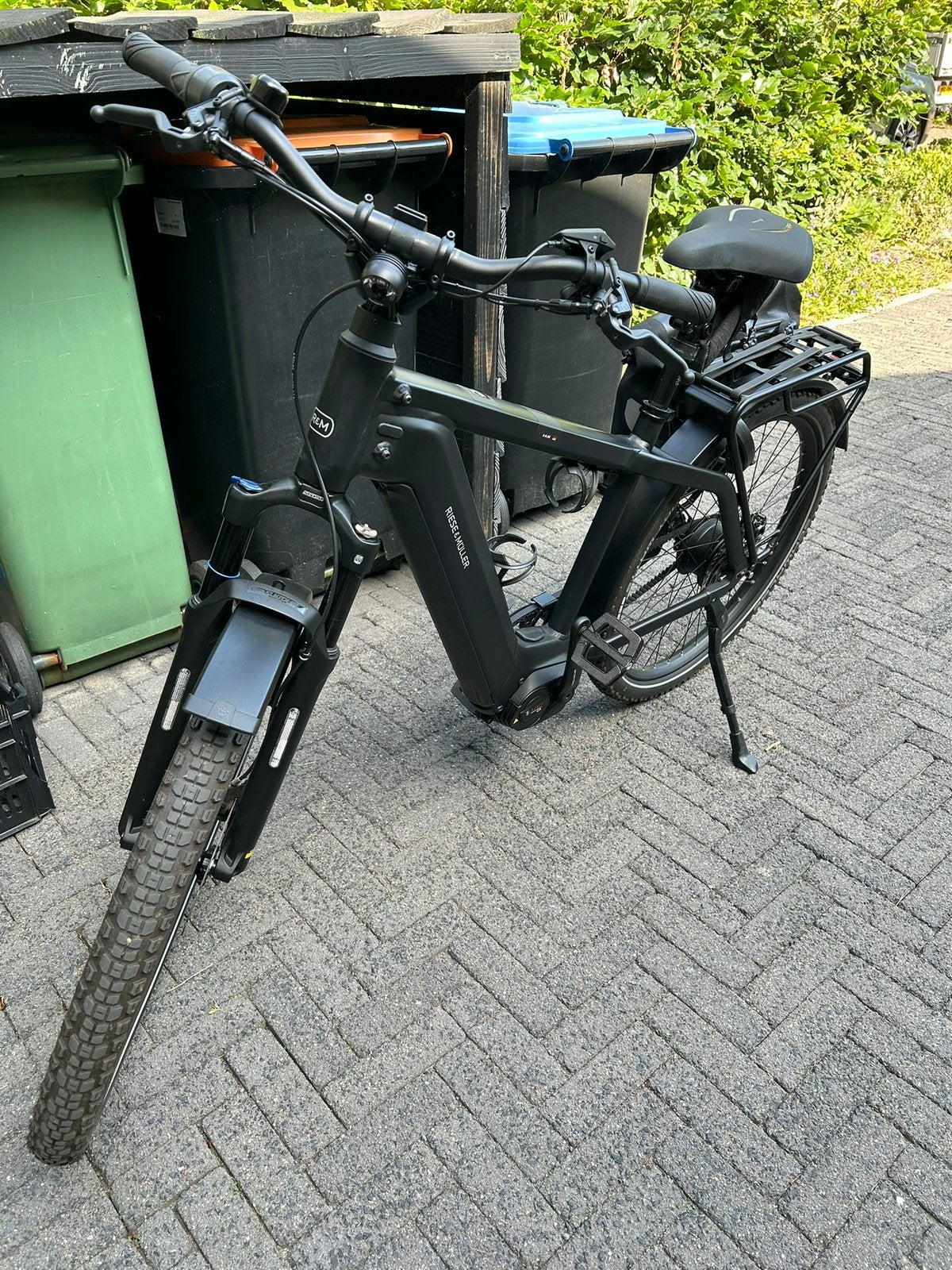 Riese&Muller Charger4 GT Vario GX matt black, Zo goed als nieuw, 47 tot 51 cm, 50 km per accu of meer, Ophalen
