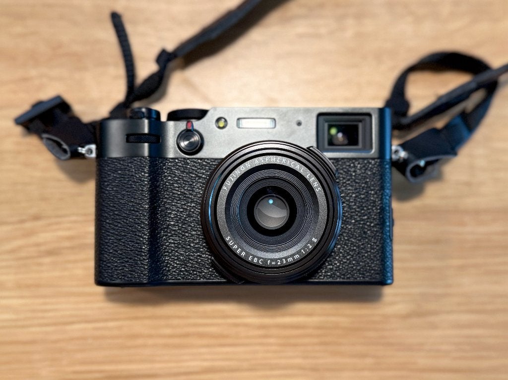 Fujifilm X100V (Zwart) (shutter count 100), Ophalen, Compact, 26 Megapixel, Zo goed als nieuw
