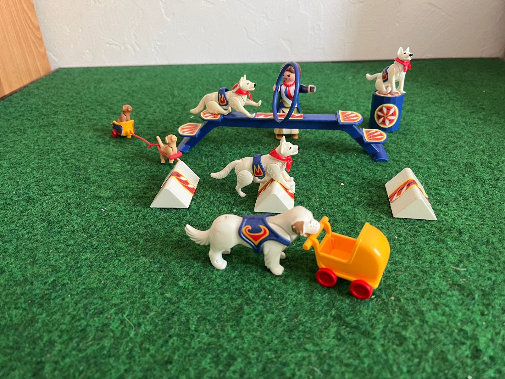 Playmobil Circus honden act 4237, Ophalen of Verzenden, Zo goed als nieuw