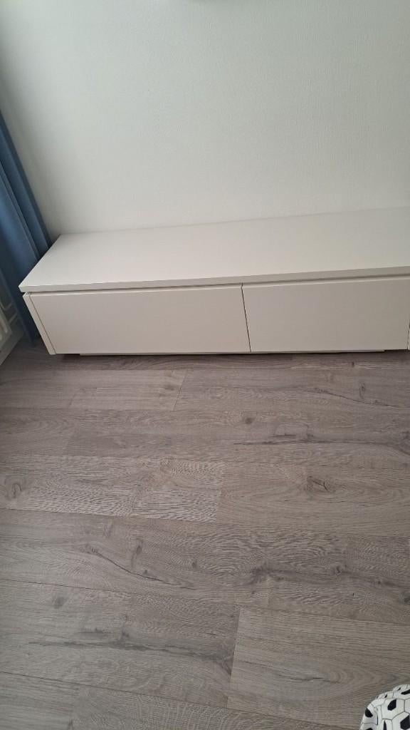 Compose TV Meubel Bert Plantagie wit zijdeglans, Huis en Inrichting, Kasten | Televisiemeubels, Ophalen, 150 tot 200 cm, Zo goed als nieuw