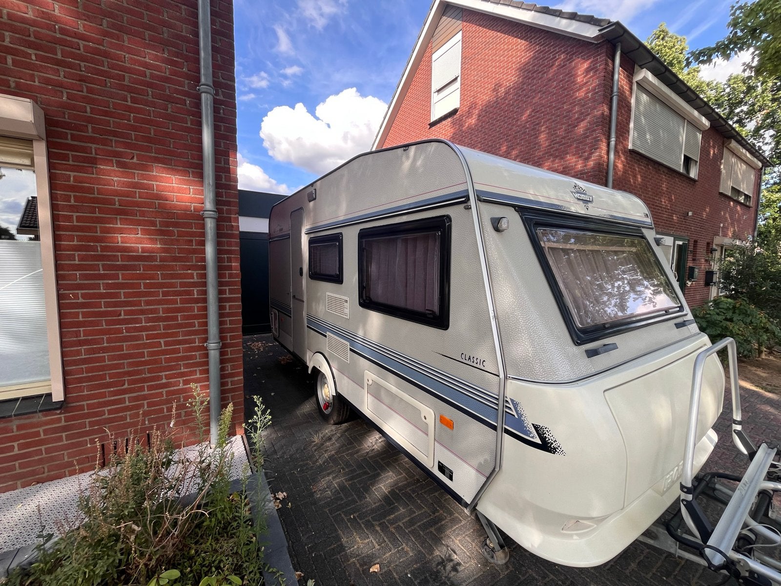 Hobby Classic 1995 | Airco | Voortent | Fietsendrager | 4slp, Rondzit, Hobby, Omvormbare zithoek, Particulier