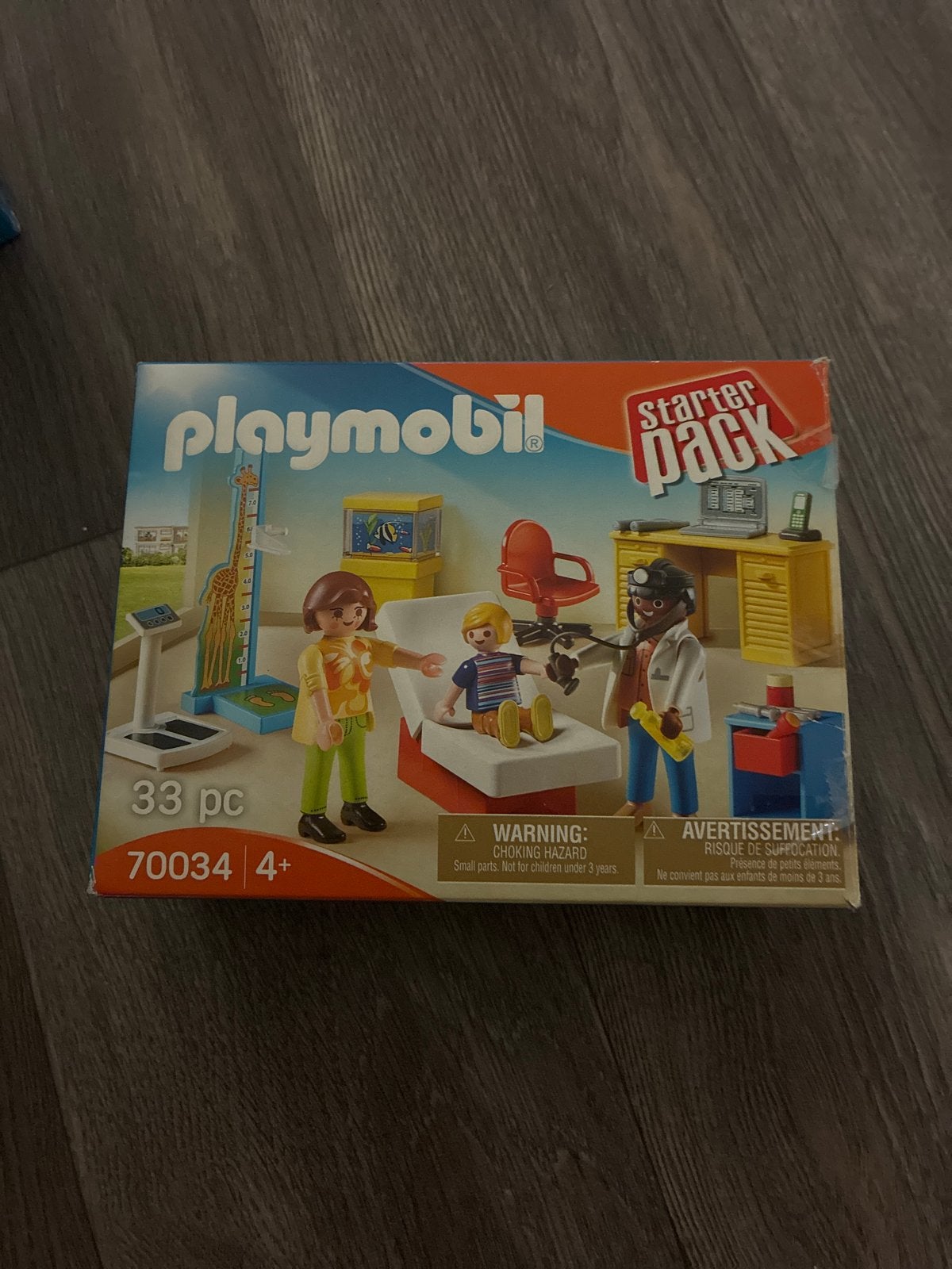 Playmobil Starter Pack Dokterspraktijk 70034, Ophalen of Verzenden, Zo goed als nieuw