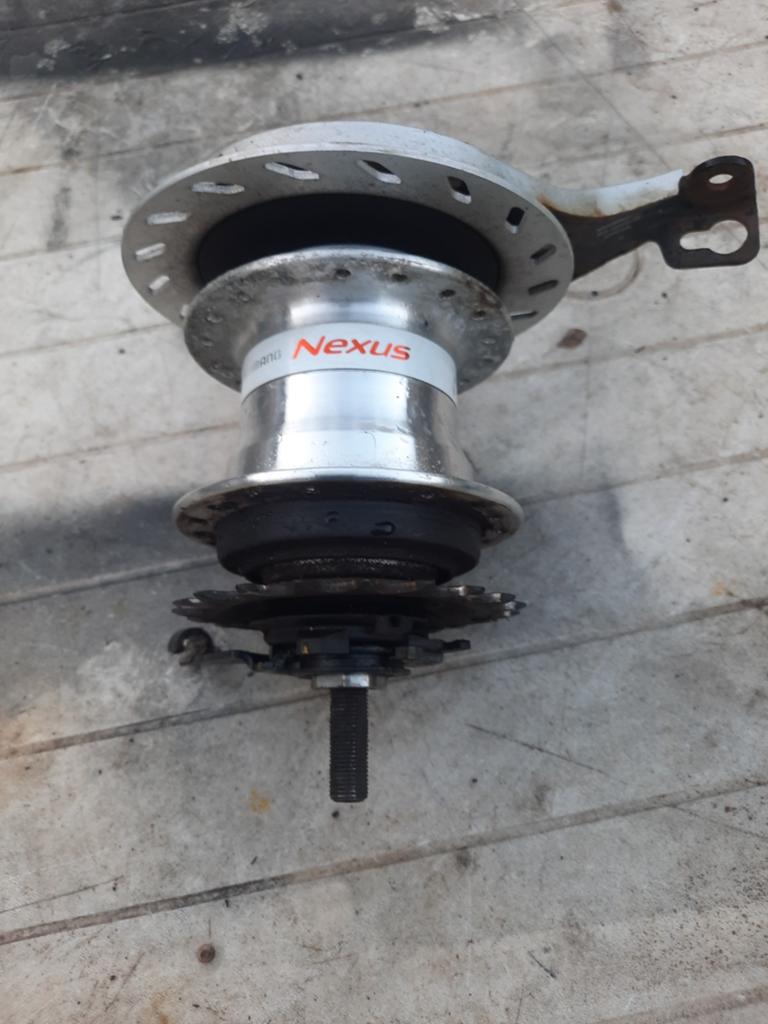 Versnellingsnaaf SG-5R35 5 versnellingen en rollerbrakesrem, Ophalen of Verzenden, Zo goed als nieuw, Wielgereedschap