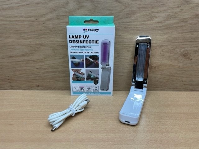 Desinfectie lamp UV USB oplaadbaar., Eddiys, Espel, Overige typen, Info@eddiys.eu