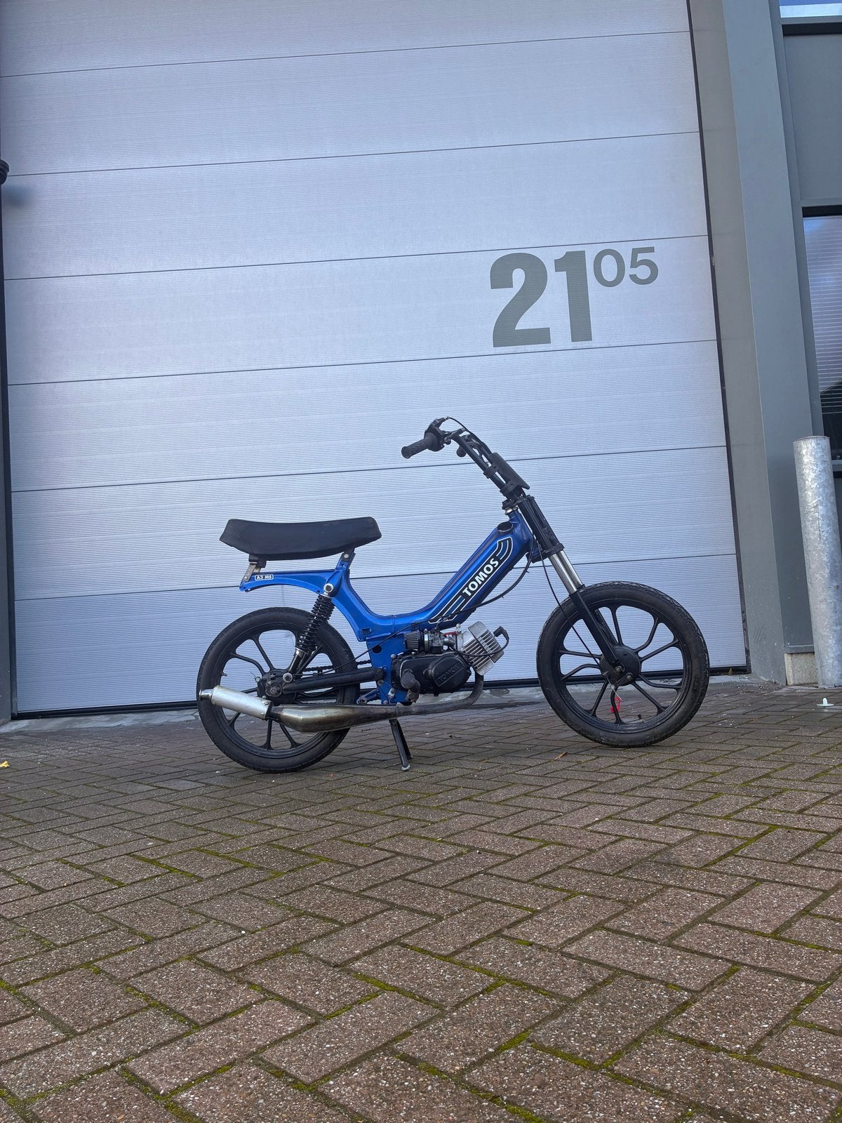 Tomos Flexer snorfiets - Blauw, Goede staat, Ophalen of Verzenden, Gebruikt, Maximaal 45 km/u, Flexer