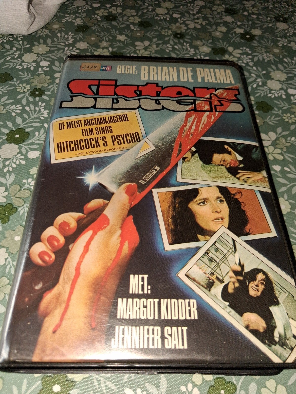 Vhs ex-rental  - Sisters, Vanaf 16 jaar, Ophalen of Verzenden, Gebruikt, Horror