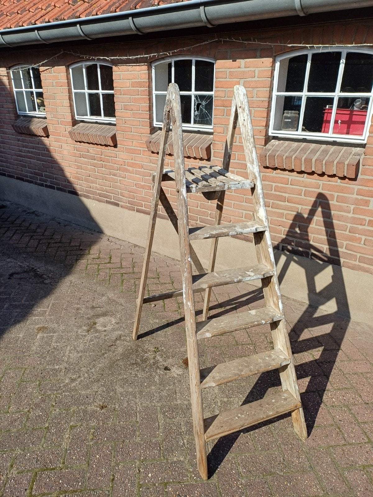 prachtige grote schilderstrap, Ophalen