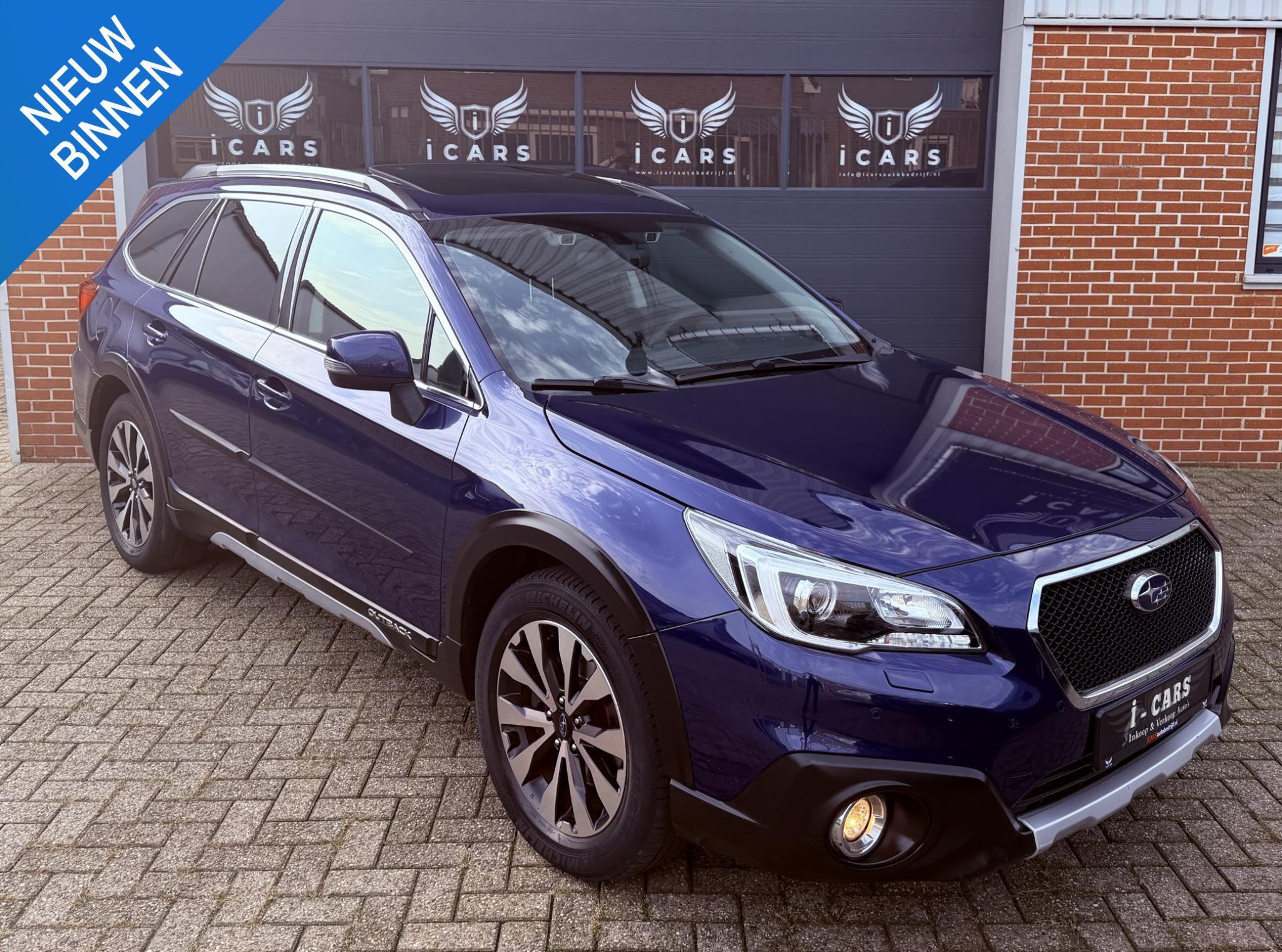 Subaru Outback 2.5i Comfort 1e eigenaar schuifdak Leer Memor, Auto's, Automaat, 1557 kg, Gebruikt, 4 cilinders
