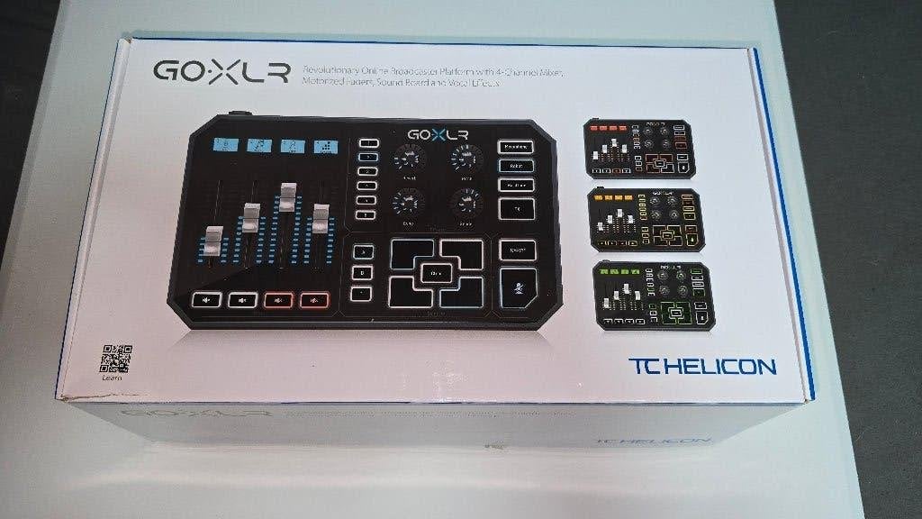 TC-Helicon GO XLR  in doos, Ophalen of Verzenden, Gebruikt, Minder dan 5 kanalen, Microfooningang