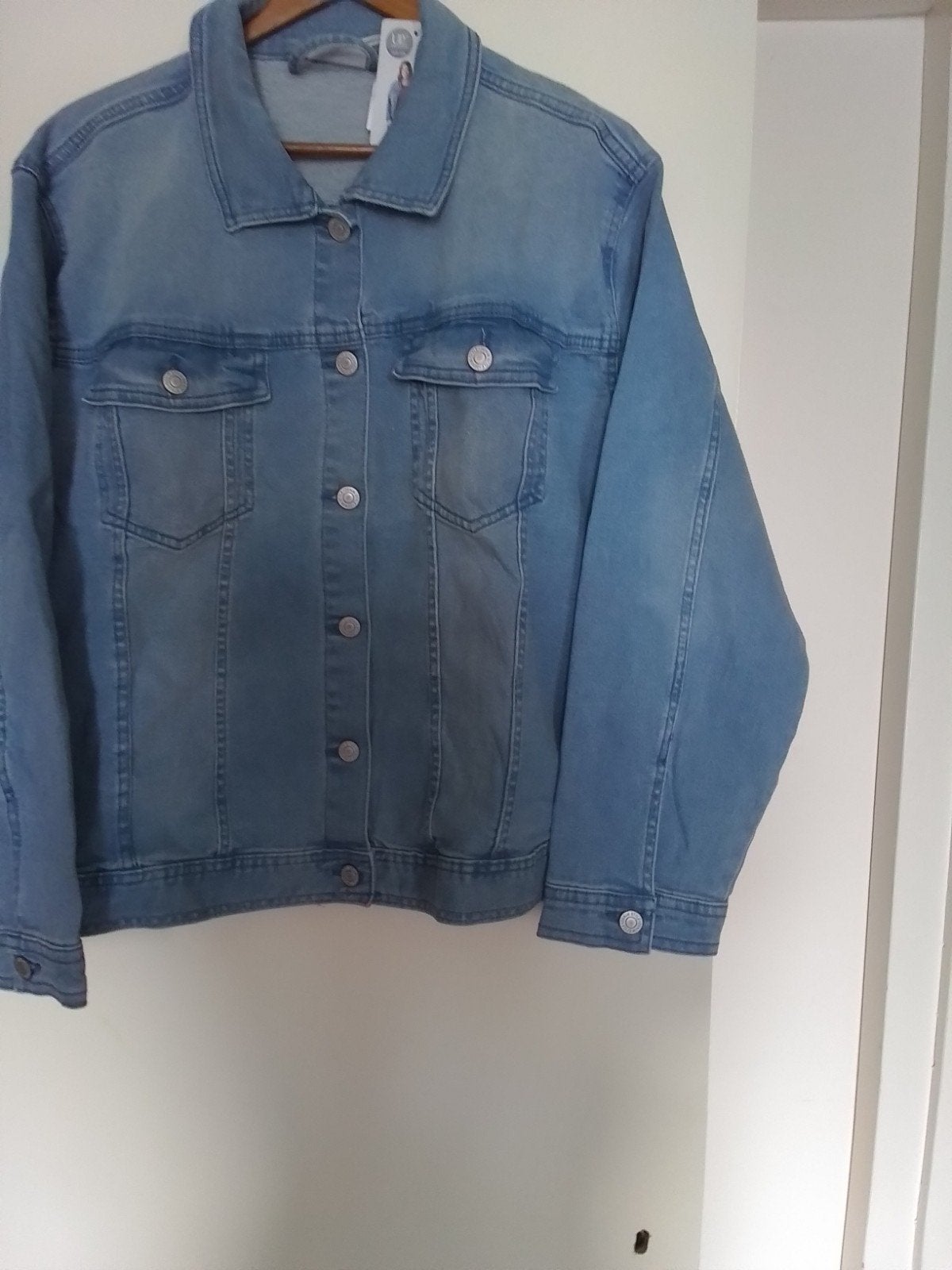 nieuwe denim damesjas, Ophalen, Nieuw, Maat 46/48 (XL) of groter, Blauw