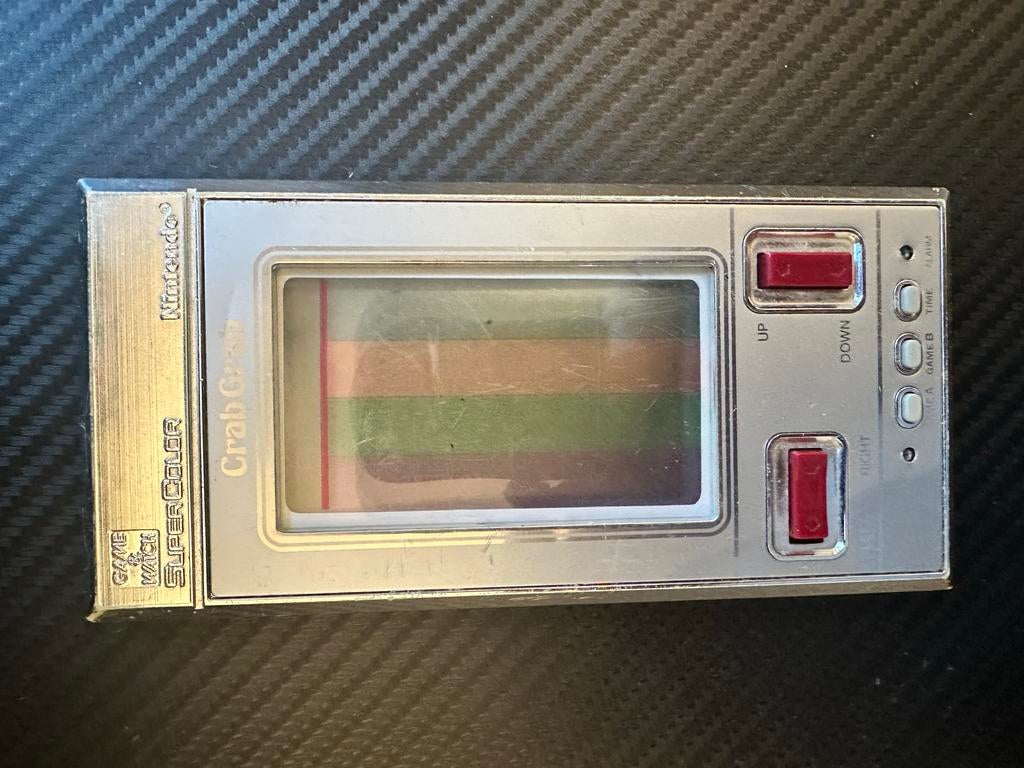 Nintendo Game & Watch Crab Grab Super Color (CR-50), Ophalen of Verzenden, Nintendo, Gebruikt