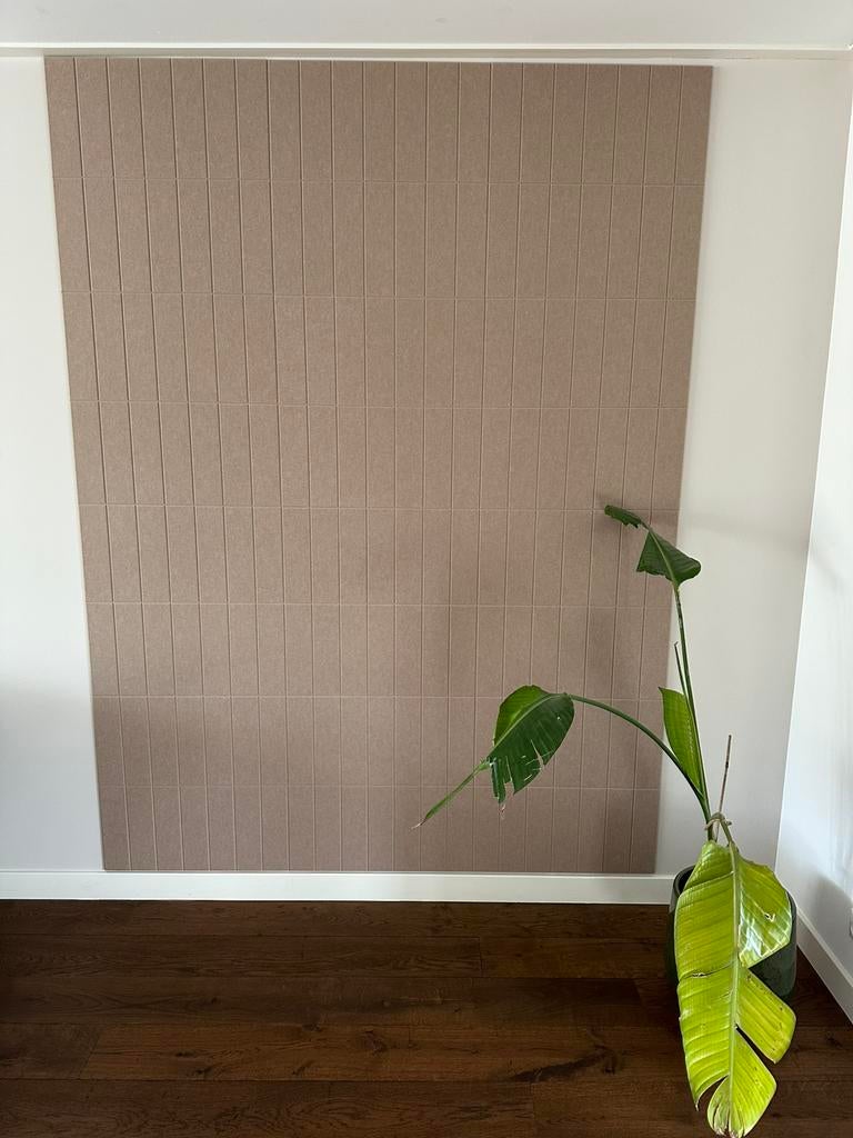 Akoestische Viltpanelen, -, Verzenden, Beige, -