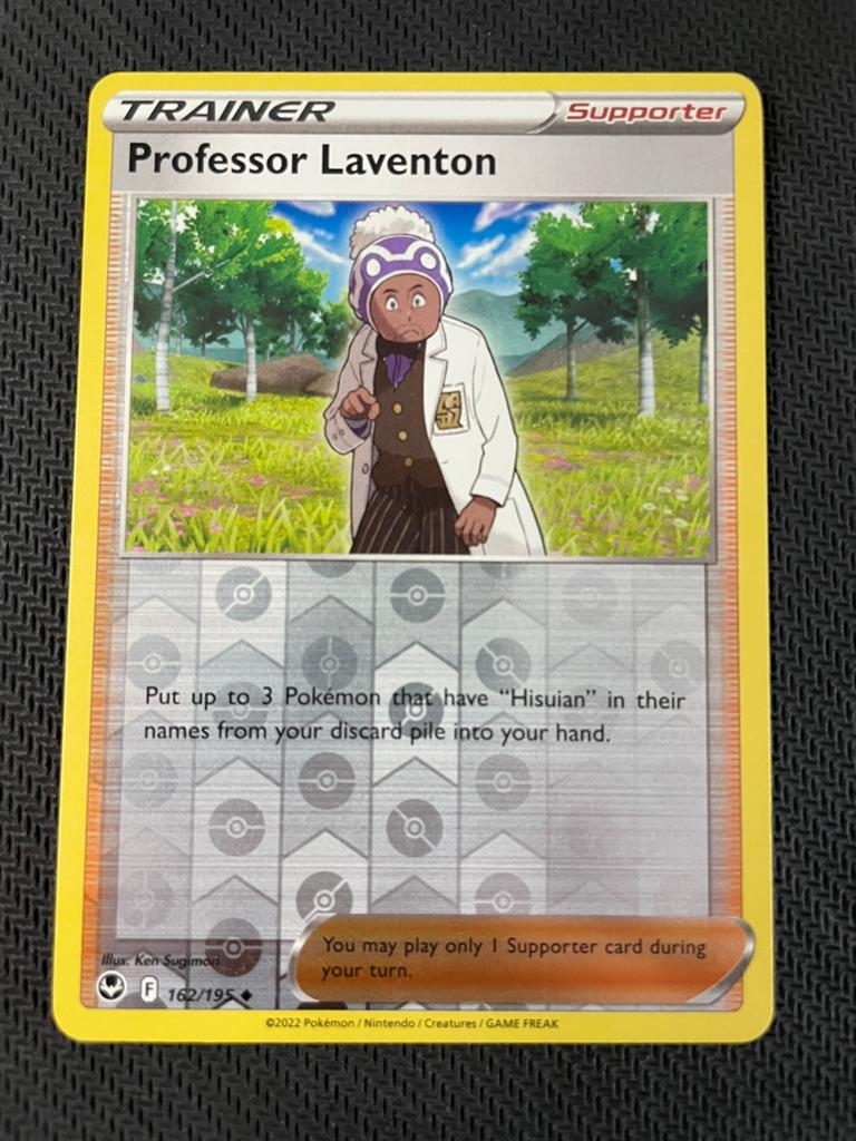 Professor Laventon 162/195 Reverse Holo Silver Tempest, Ophalen of Verzenden, Zo goed als nieuw
