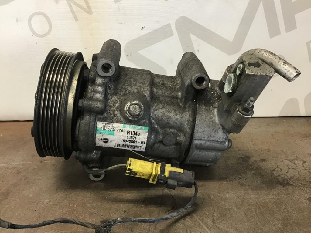Aircopomp Mini R56 N12B16A/N12B14A 694250103, Gebruikt, -, -, Ophalen of Verzenden