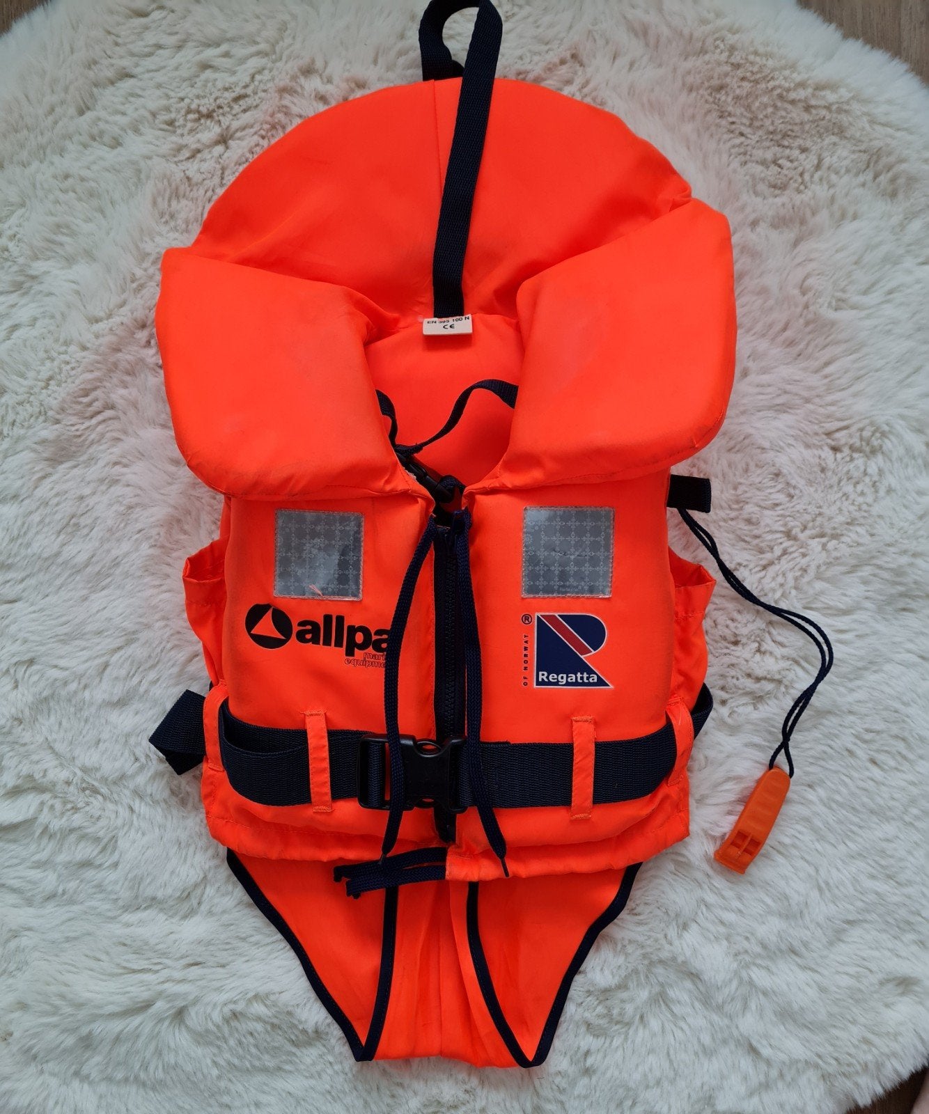 Reddingsvest Allpa Regatta 5-15 kg, Watersport en Boten, Ophalen of Verzenden, Zo goed als nieuw, Overige typen