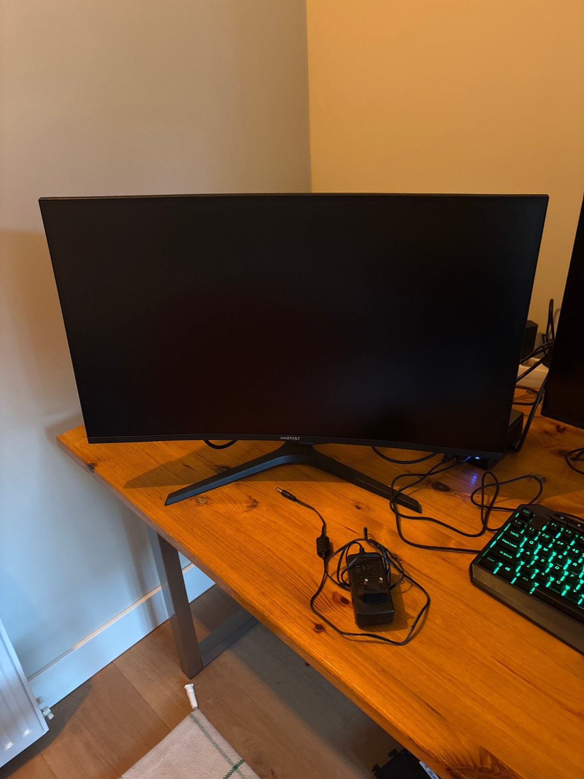 AMZFAST AMZG27C1Q 27 inch Curved Monitor - Defect, Computers en Software, Gaming, Curved, Ophalen of Verzenden, 1 tot 2 ms