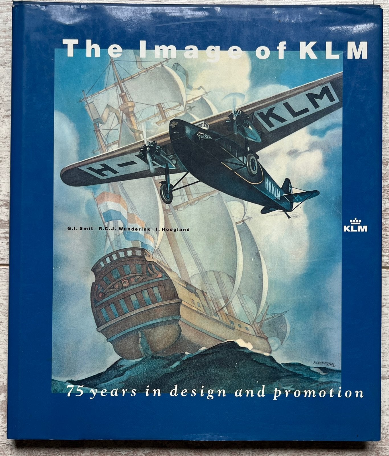 The Image of KLM - 75 Years in Design and Promotion, Verzamelen, Ophalen of Verzenden, Zo goed als nieuw, Boek of Tijdschrift