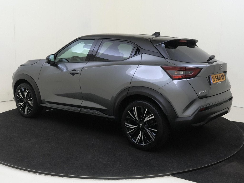 Nissan Juke 1.0 DIG-T N-Design | airco automatisch | Apple C, Auto's, Nissan, Stof, Euro 6, Origineel Nederlands, Bedrijf