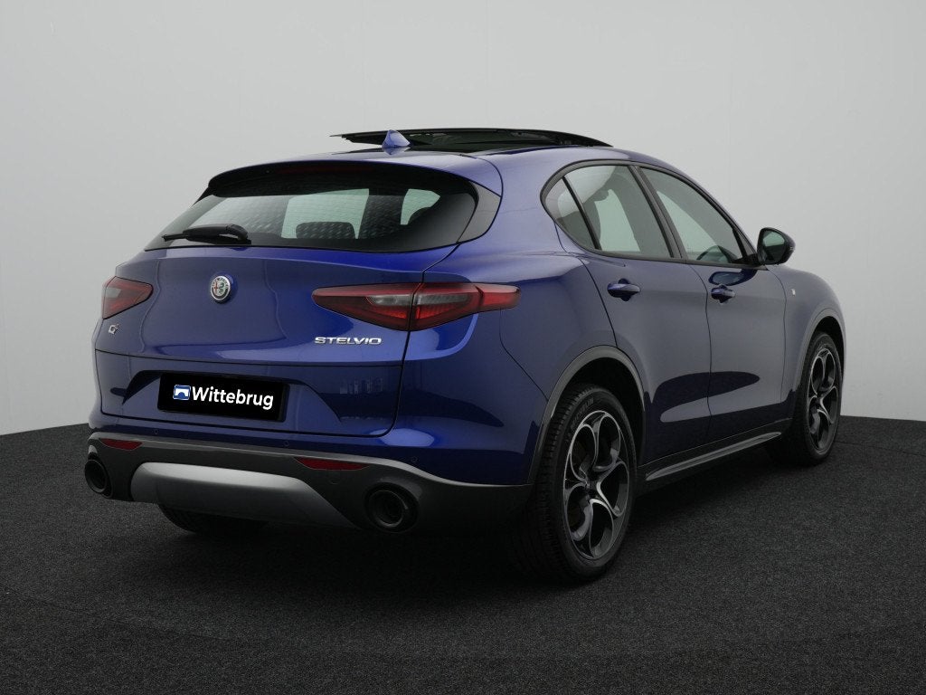 Alfa Romeo Stelvio 2.0 T AWD Ti | Lederen bekleding | Panora, 12 maanden, 4 cilinders, Bedrijf, Vierwielaandrijving