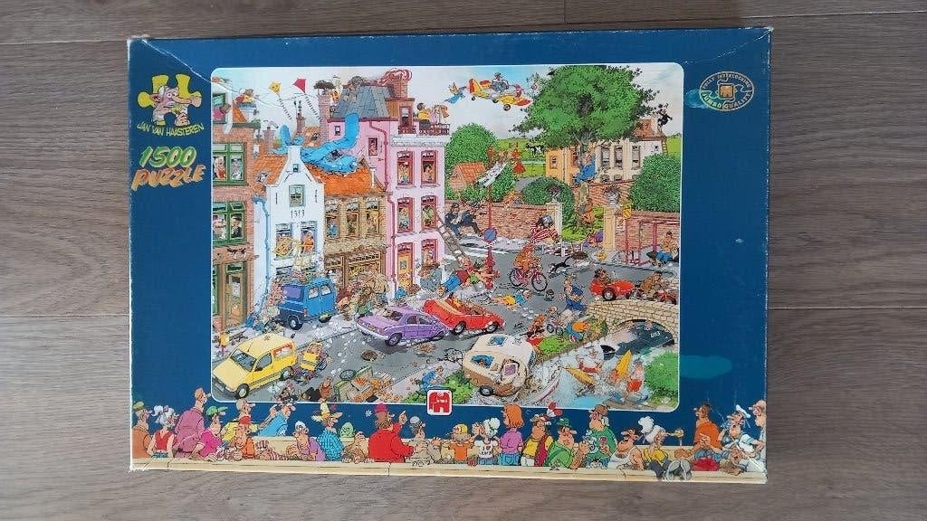 Jan van Haasteren   "Vrijdag de 13e", Ophalen, 500 t/m 1500 stukjes, Gebruikt