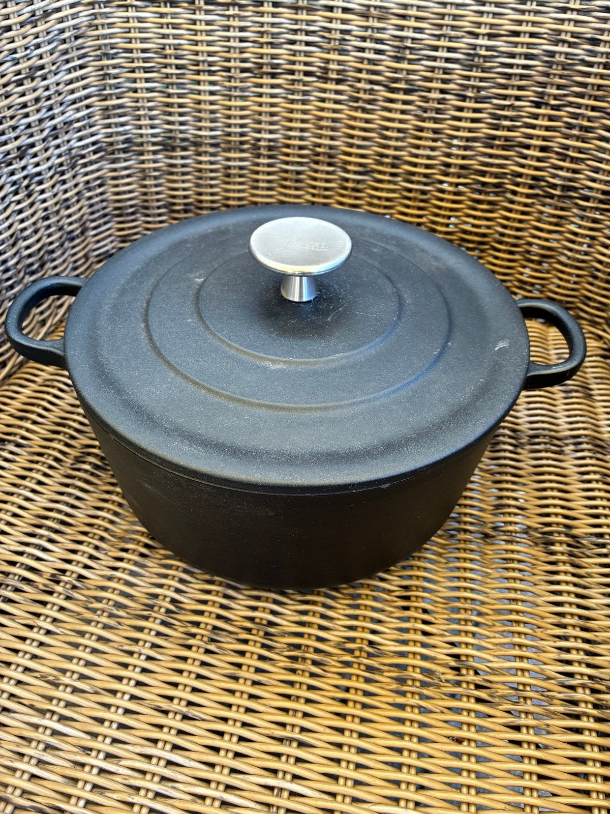Gietijzeren pan - Royal van Kempen & Begeer, Ophalen, Met deksel, Zo goed als nieuw, Overige merken