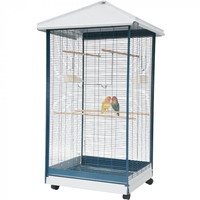 STRONG Vogelvoliere - Antraciet - 66 x 59 x 146 cm, Dieren en Toebehoren, Vogels | Parkieten en Papegaaien, Mannelijk, Papegaai