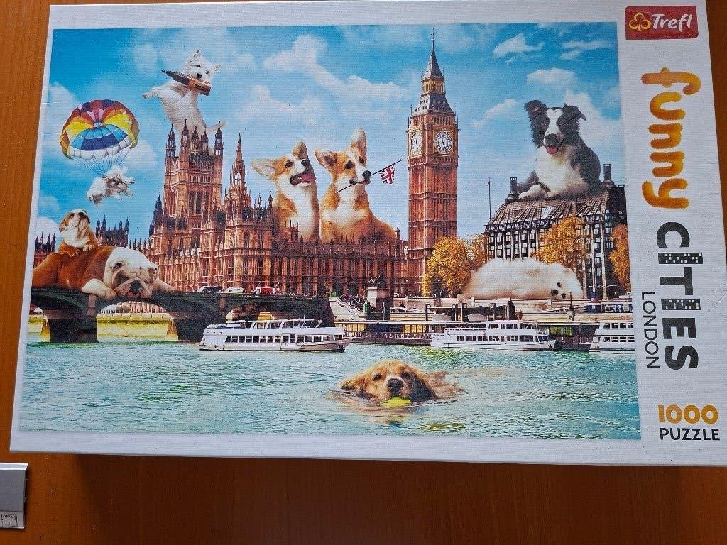 Legpuzzels, Ophalen, 500 t/m 1500 stukjes, Zo goed als nieuw, Legpuzzel