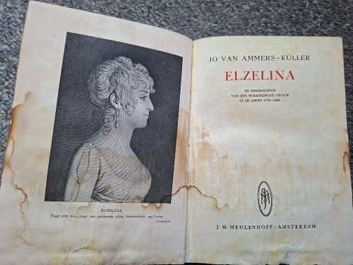 Elzelina/Historische roman, Verzenden, Gelezen, Jo van Ammers - Kuller