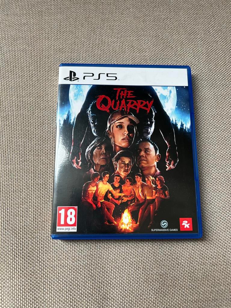 The Quarry PS5 - Horror Avontuur Game, Spelcomputers en Games, Games | Sony PlayStation 5, Vanaf 18 jaar, 1 speler, Zo goed als nieuw