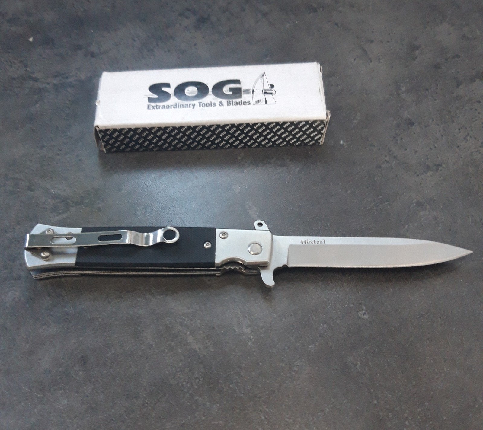 SOG Flash Tanto Zakmes, Ophalen of Verzenden, Zo goed als nieuw