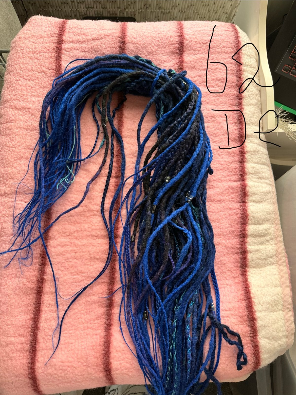 62 DE dreadlocks, Ophalen of Verzenden