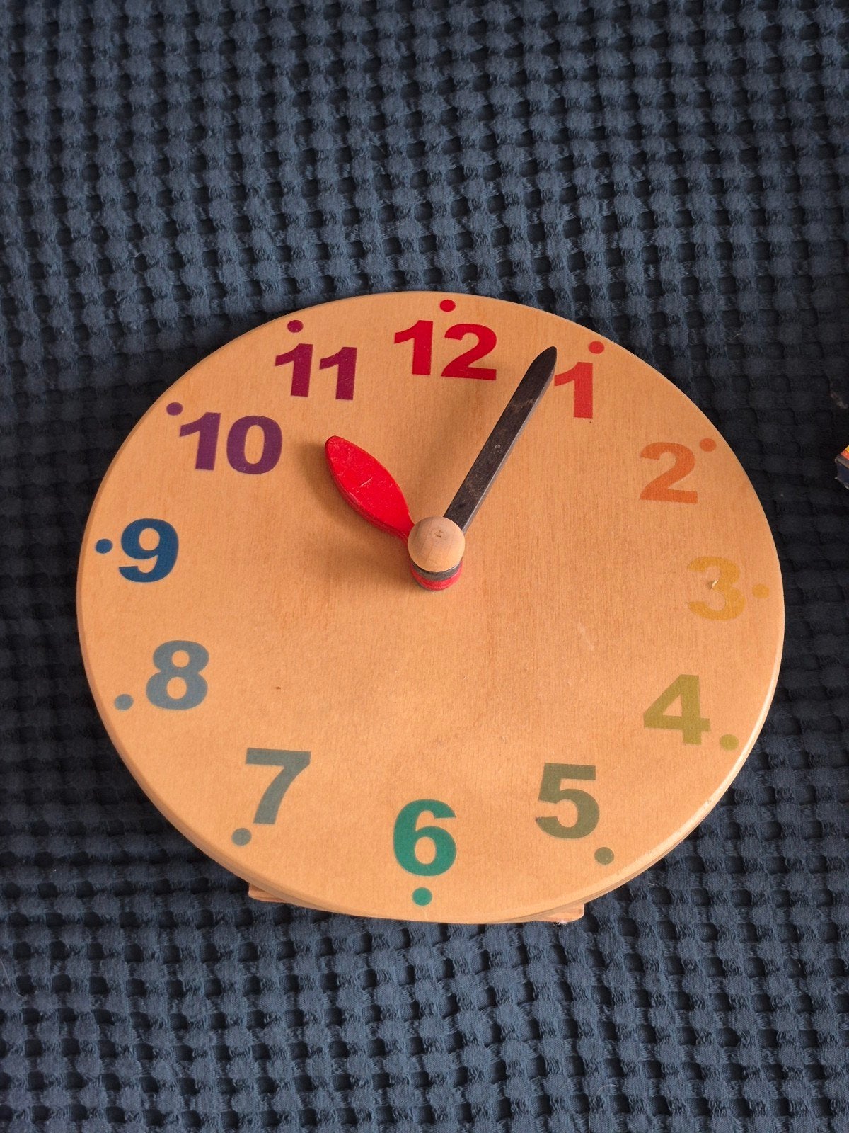 Houten leerklok voor kinderen, Ophalen of Verzenden