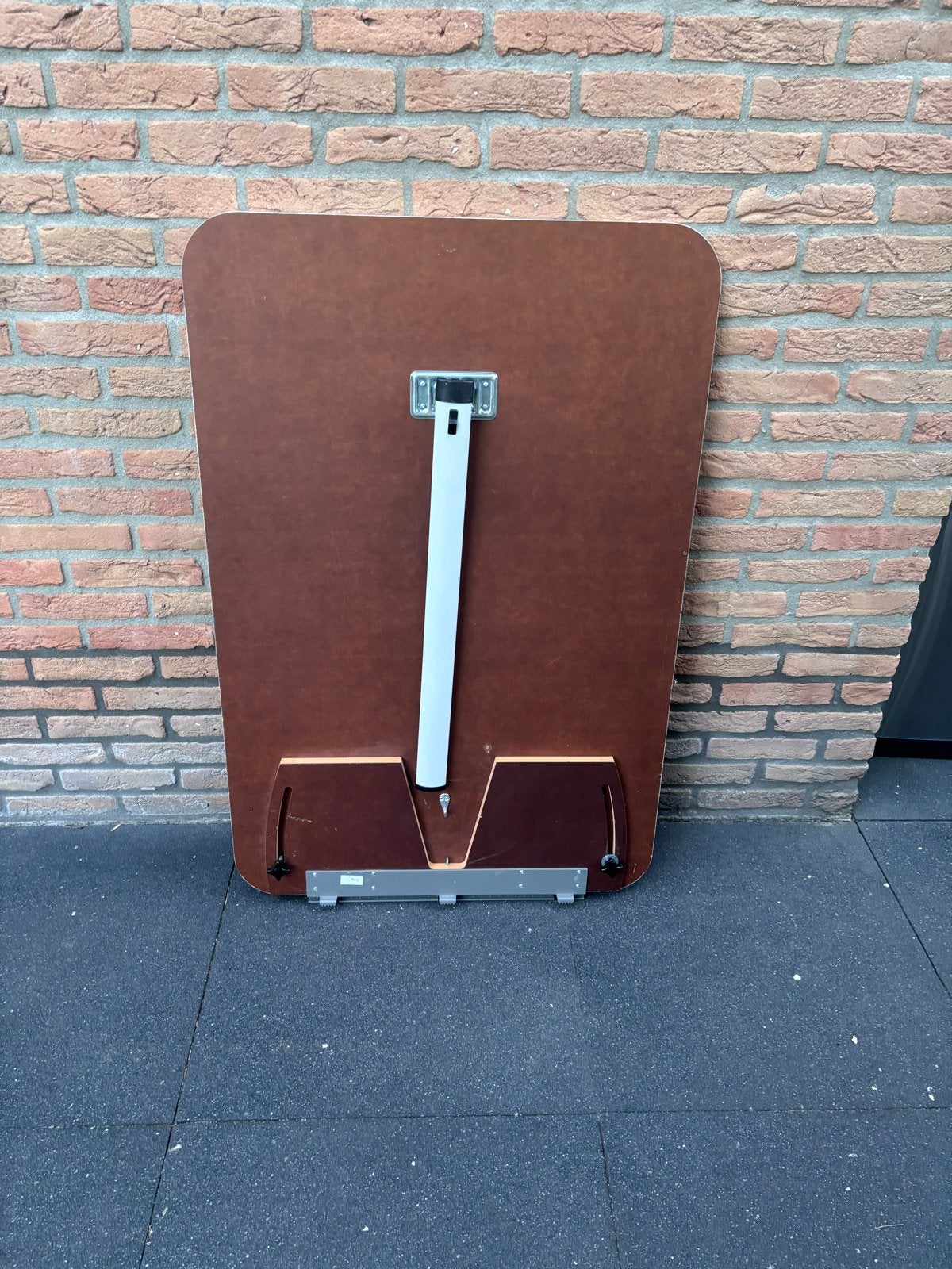 Tafelblad caravan KIP shuttle 44T 110x73 en 70 hoog, Ophalen, Gebruikt