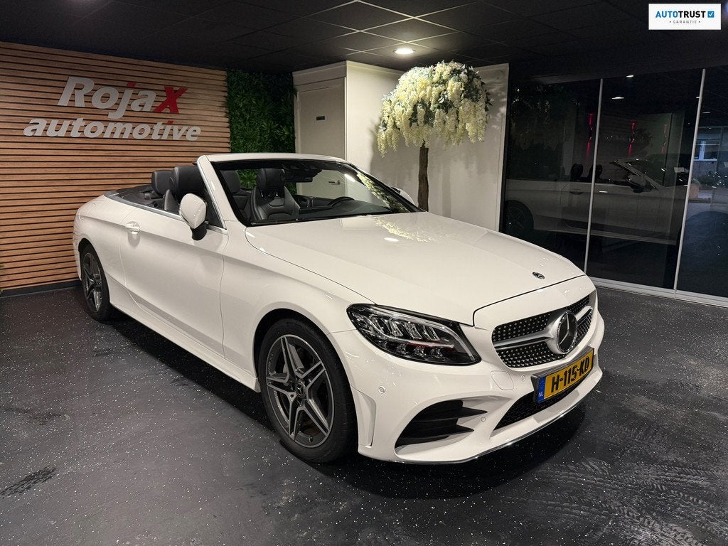 Mercedes-Benz C-klasse Cabrio 200 Premium Plus Pack AMG - MA, Auto's, Mercedes-Benz, Automaat, 4 cilinders, Cabriolet, 4 stoelen