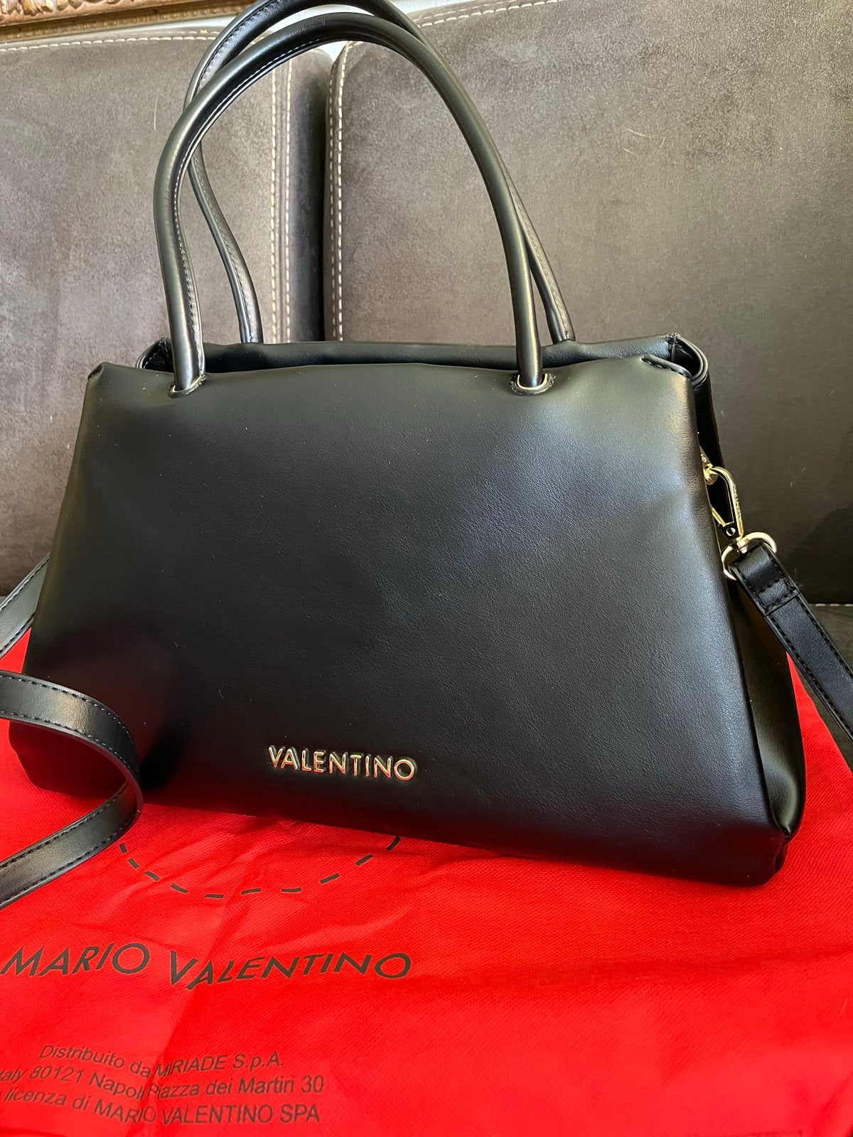 Valentino Handtas Zwart - nieuw niet gedragen, Ophalen of Verzenden, Nieuw, Zwart, Handtas